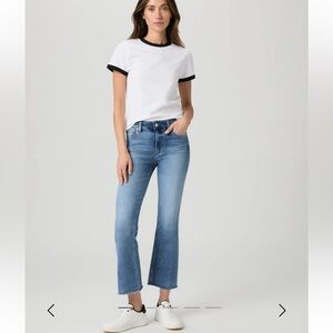 Paige Colette Crop Flare Jean